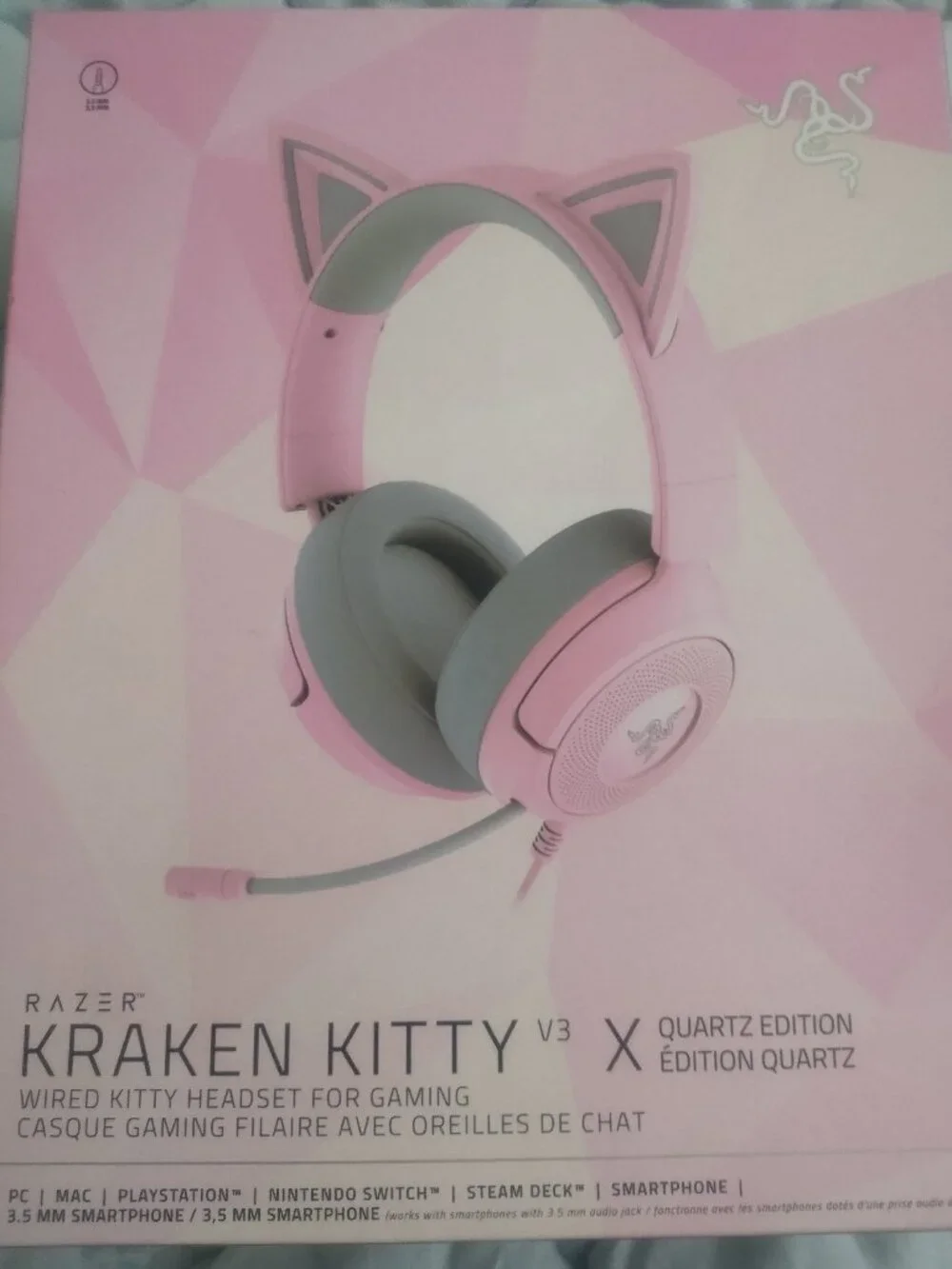 Kraken Kitty gaming headset by Razer